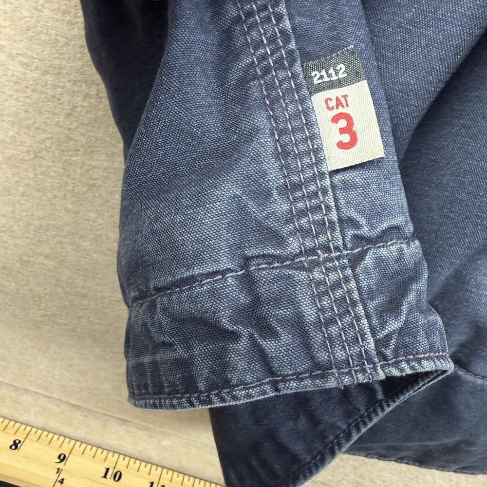 Carhartt‎ FR Full Swing Jacket Men's 3XL Navy Flame Resistant Canvas Work Coat - Picture 11 of 16